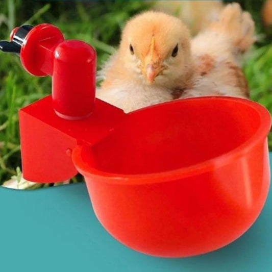 6-36Pcs Chicken Duck Drinking Cup Automatic Drinker Chicken Feeder Plastic Poultry Farm Water Drinking Cups Easy Installation